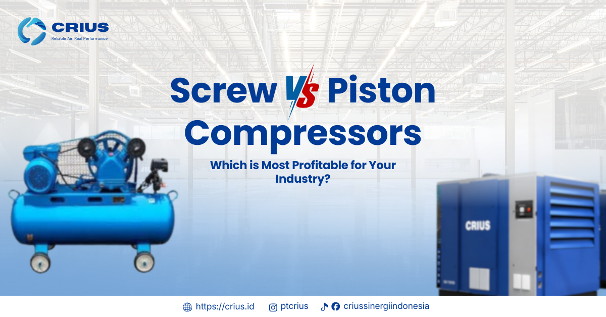 Screw vs Piston Compressor: Which Is Most Profitable for Your Industry?